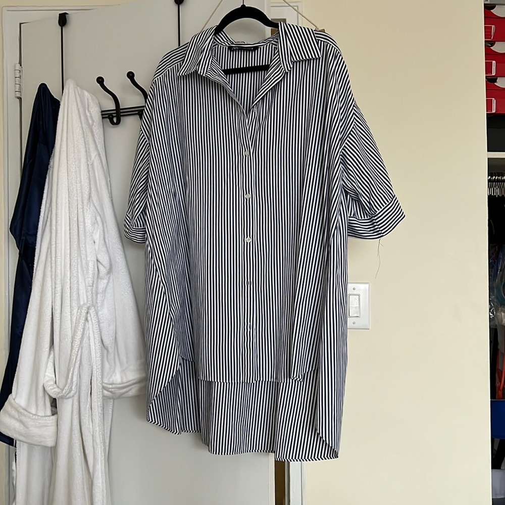 Zara oversized top